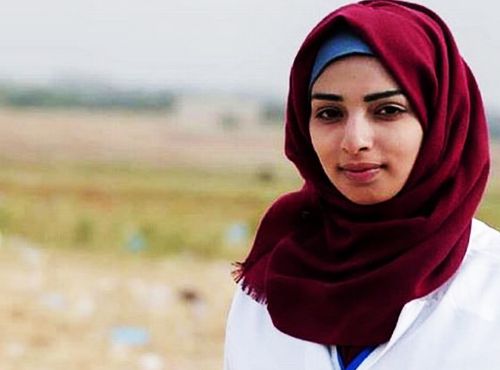 Memoria de la enfermera asesinada en Gaza