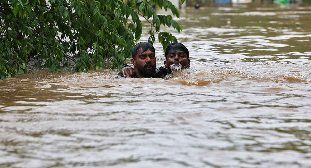 Inundaciones históricas y mortales en Kerala