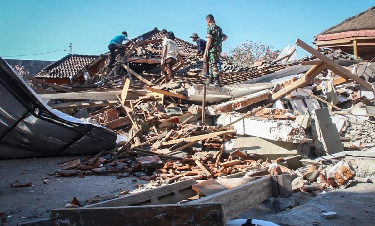 Terremoto de Lombok, el número de muertos asciende a 259