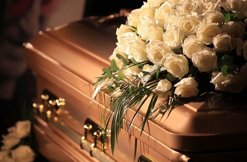 Arreglos de flores para el funeral
