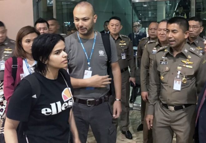 Rahaf al-Qunun: mujer saudita termina enfrentamiento en hotel